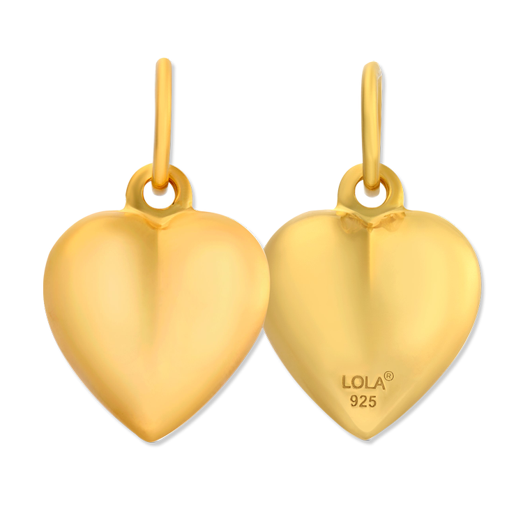 Puffy Heart Gold