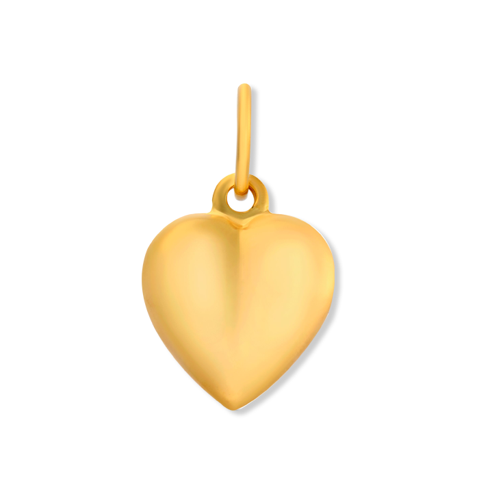 Puffy Heart Gold