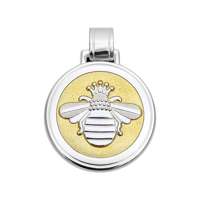 Queen Bee Silver Pendant