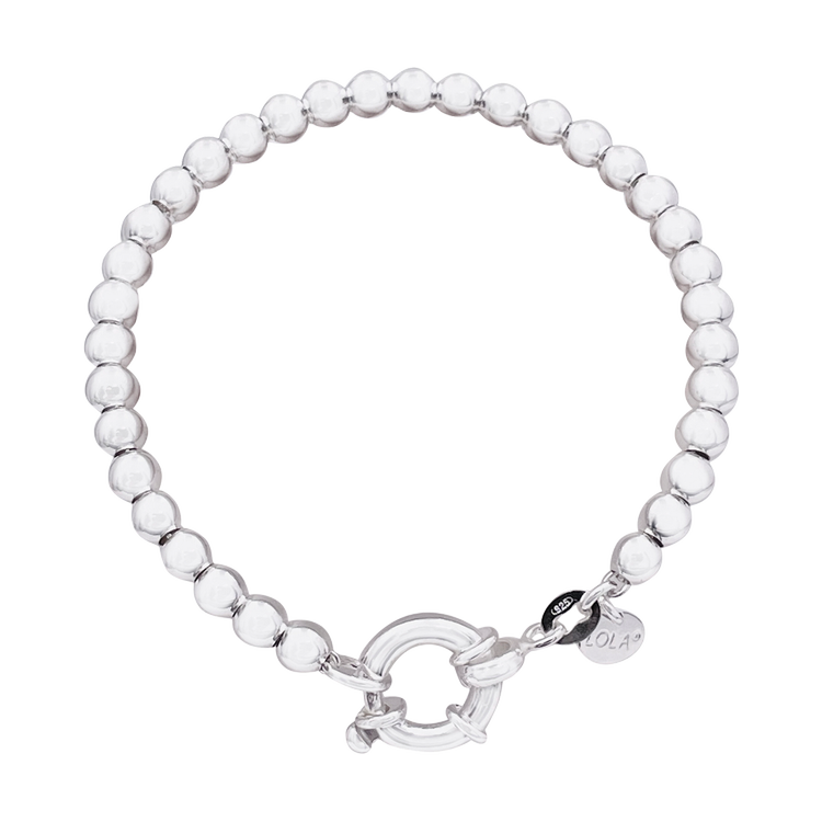 Ball Bracelet Silver 5.0mm