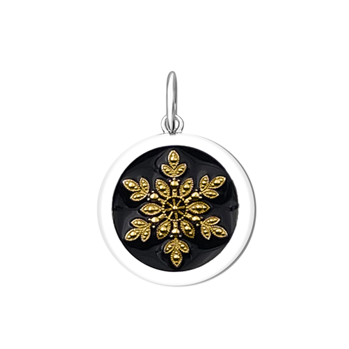 Snowflake Pendant Gold