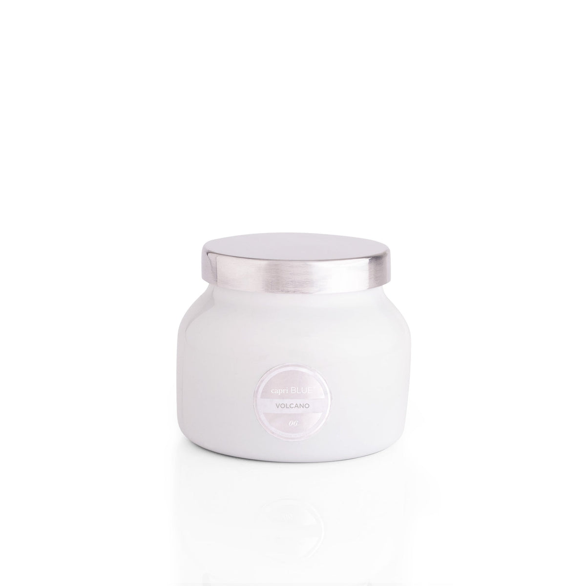 Capri Blue Volcano White Petite Candle, 8oz