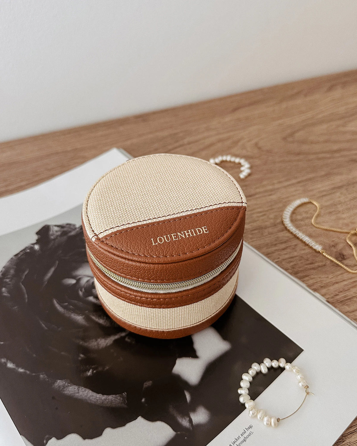 Loz Jewelry Box - Canvas Tan