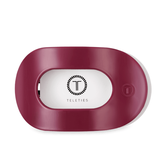 Wild Side Large Flat Round Hair Clip