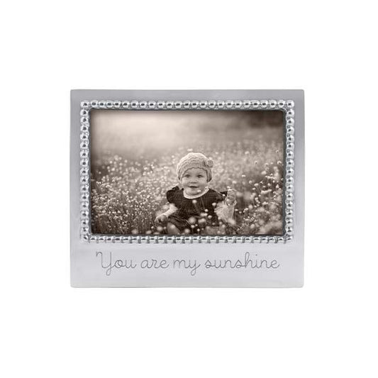 You Are My Sunshine Beaded 4 x 6 Frame