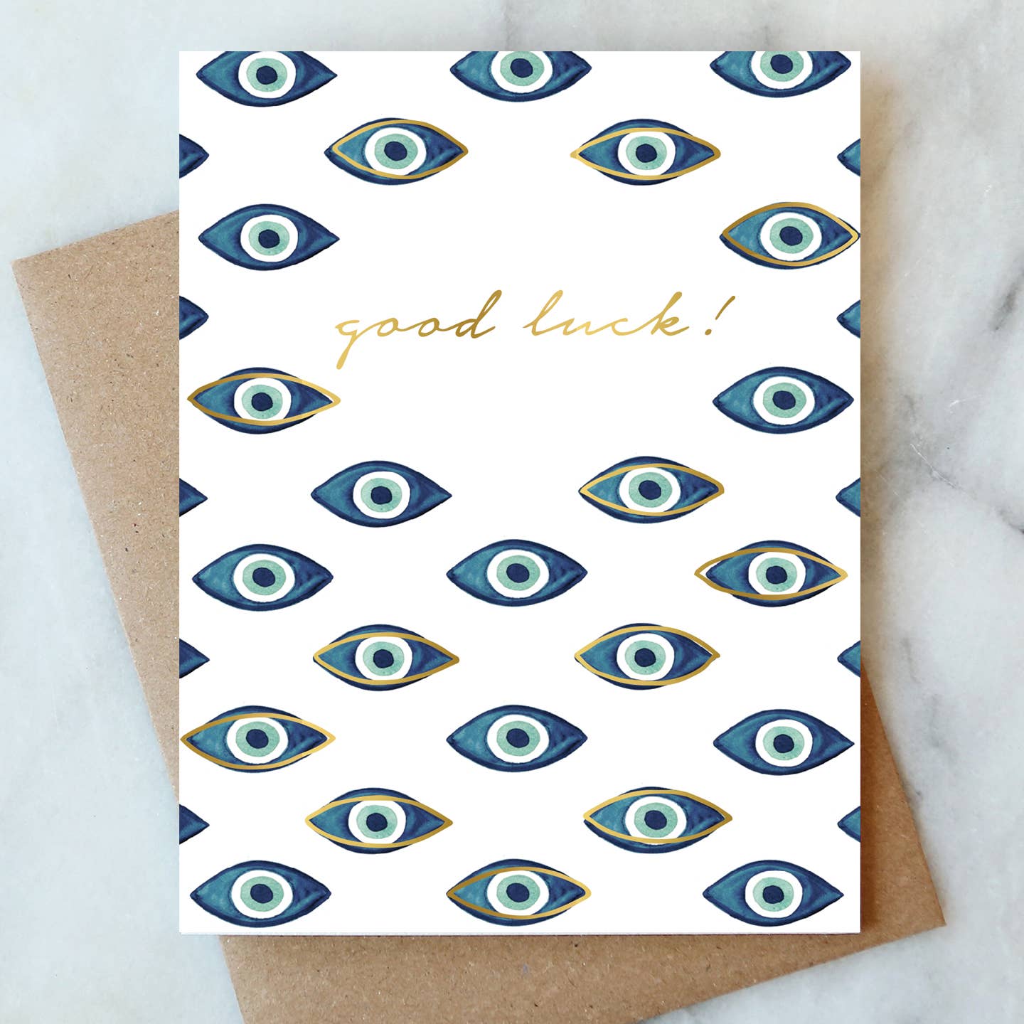 Evil Eyes Card