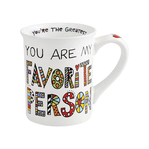 Cuppa Doodle Favorite Person 16 ounce Mug