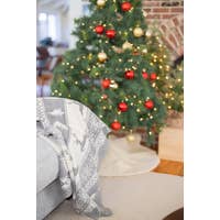 Winter Wonderland Grey Blanket