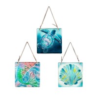 Glass Suncatcher Turtle