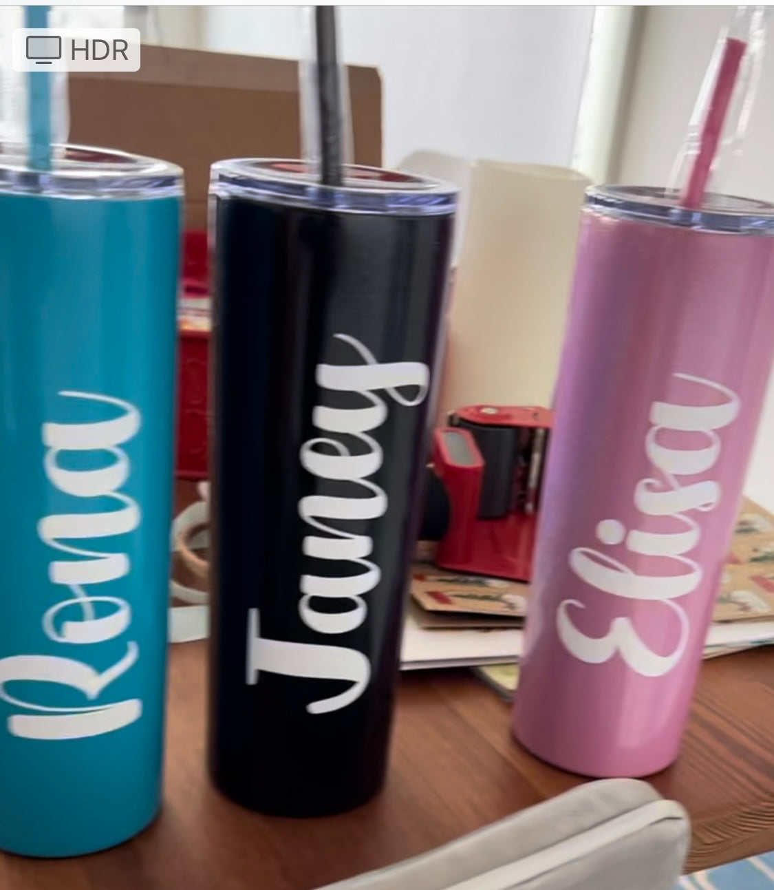 Personalized Skinny Tumbler 20 Ounce