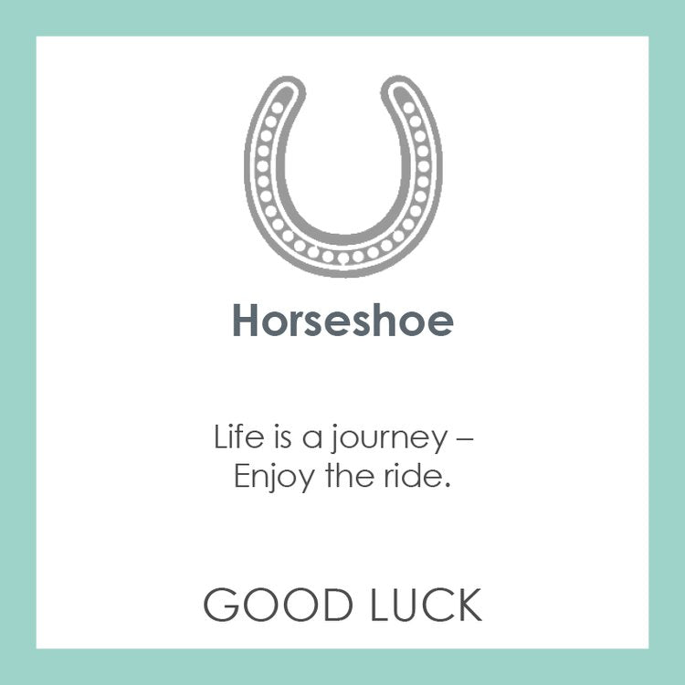Horseshoe Silver Pendant