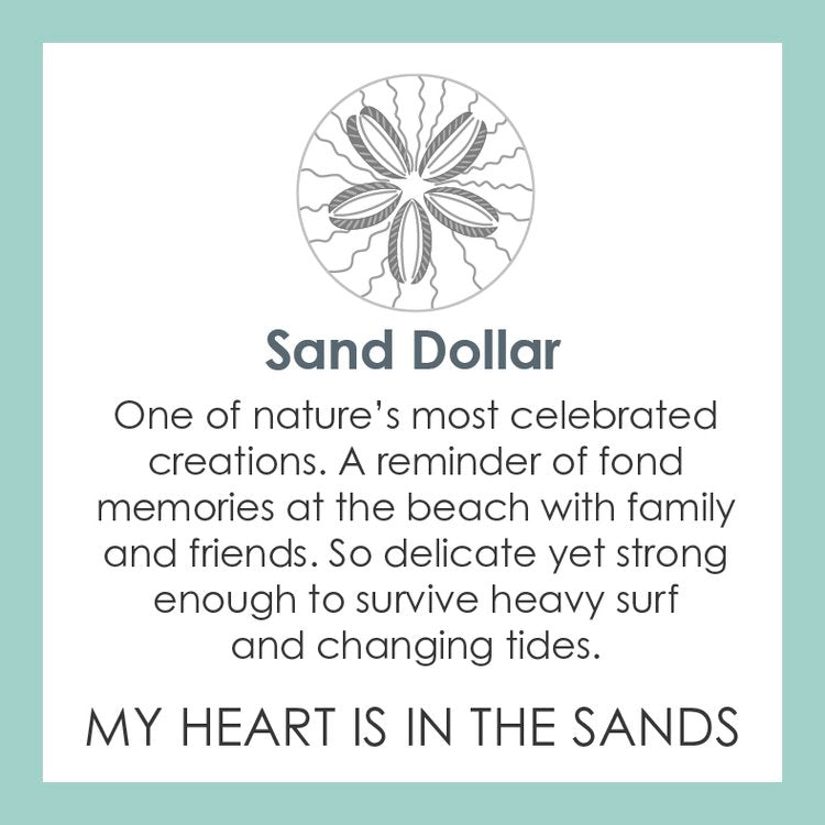 Sand Dollar Silver Pendant