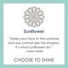 Sunflower Silver Pendant