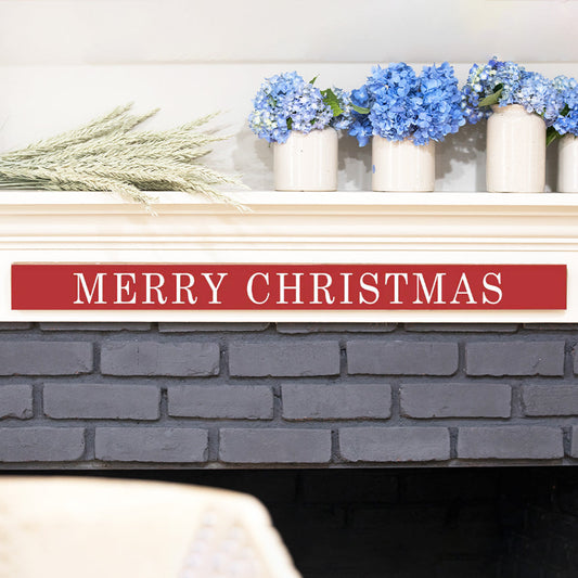 Merry Christmas Barn Wood Sign