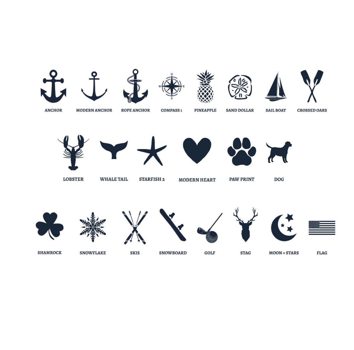 Marlin Classic Sign + Symbol