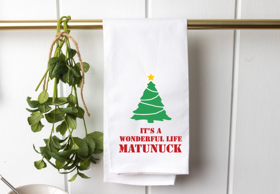 It's a Wonderful Life- Matunuck Tea Towel