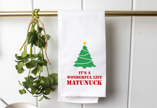It's a Wonderful Life- Matunuck Tea Towel