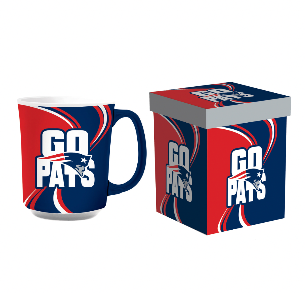 New England Patriots 14oz Ceramic Mug