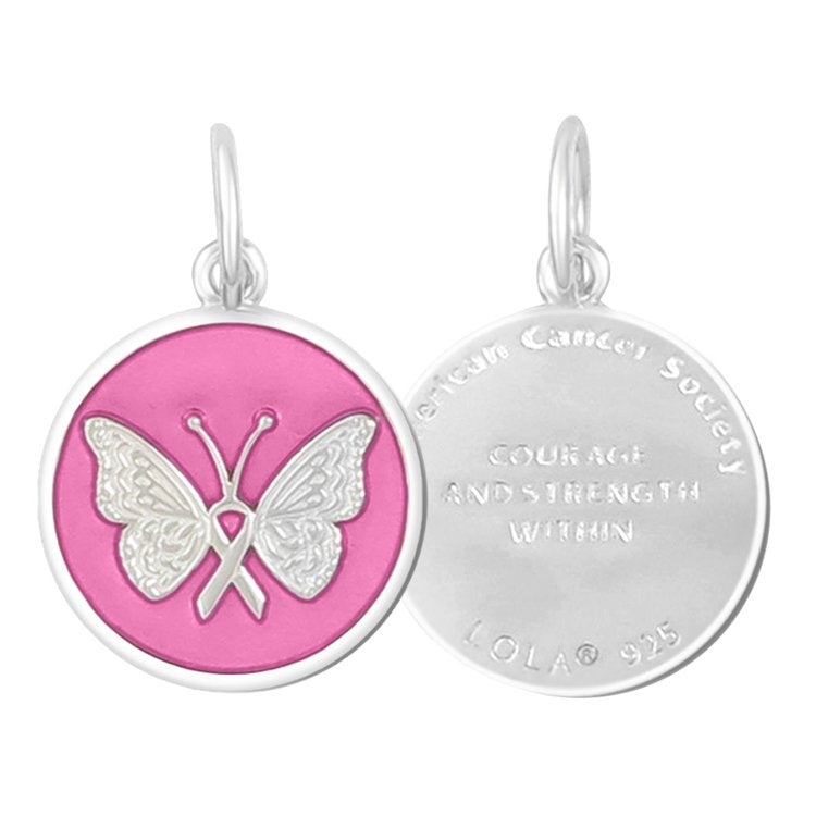 American Cancer Society Hope Butterfly Silver