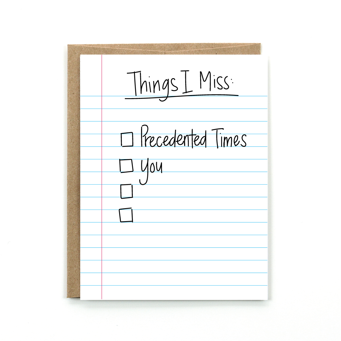 Precedented Times Card