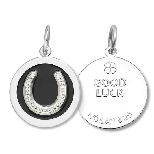 Horseshoe Silver Pendant