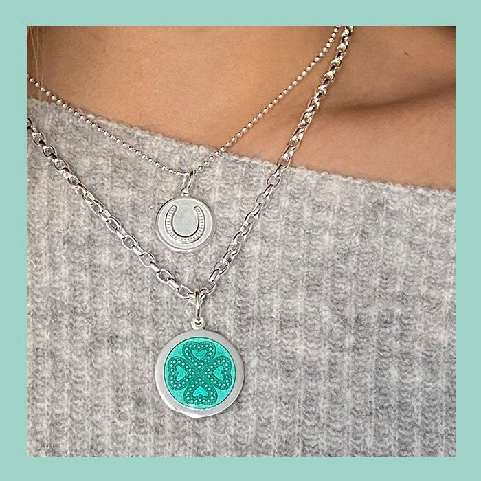 Four Leaf Clover Lucky Pendant