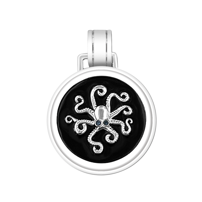 Octopus Silver Pendant