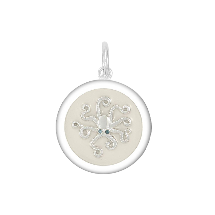 Octopus Silver Pendant
