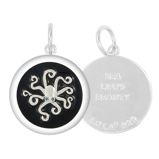 Octopus Silver Pendant