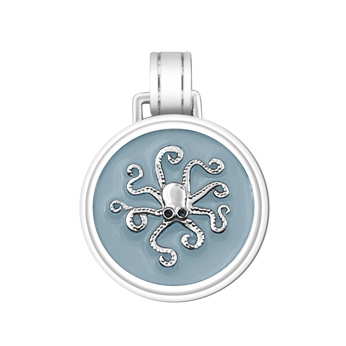 Octopus Silver Pendant