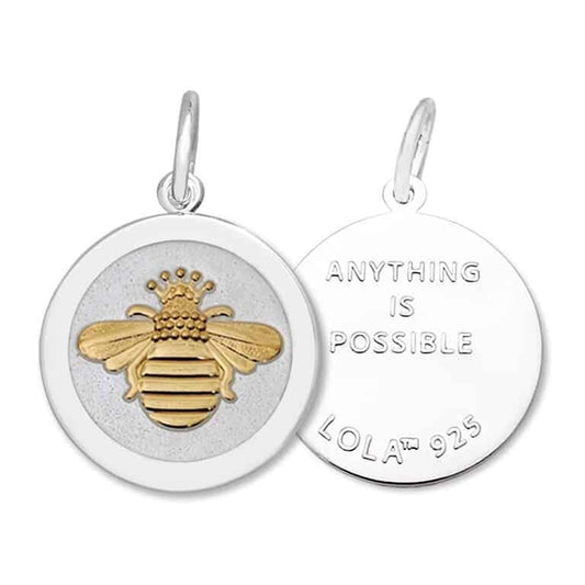 Queen Bee Gold Pendant