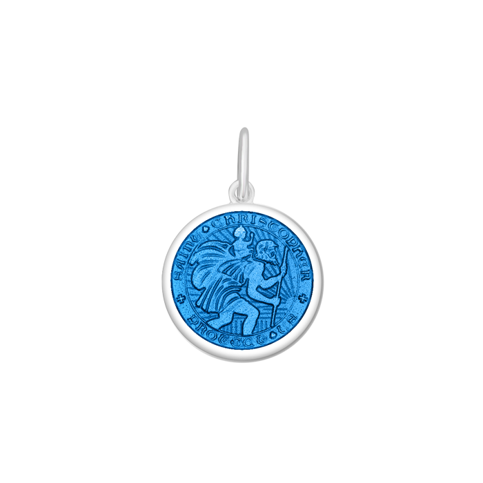 St. Christopher Silver Pendant