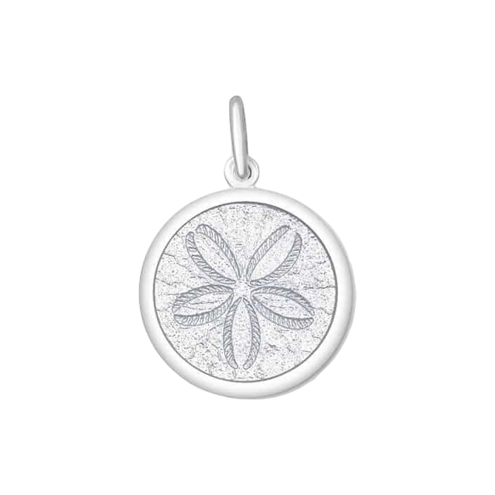Sand Dollar Silver Pendant