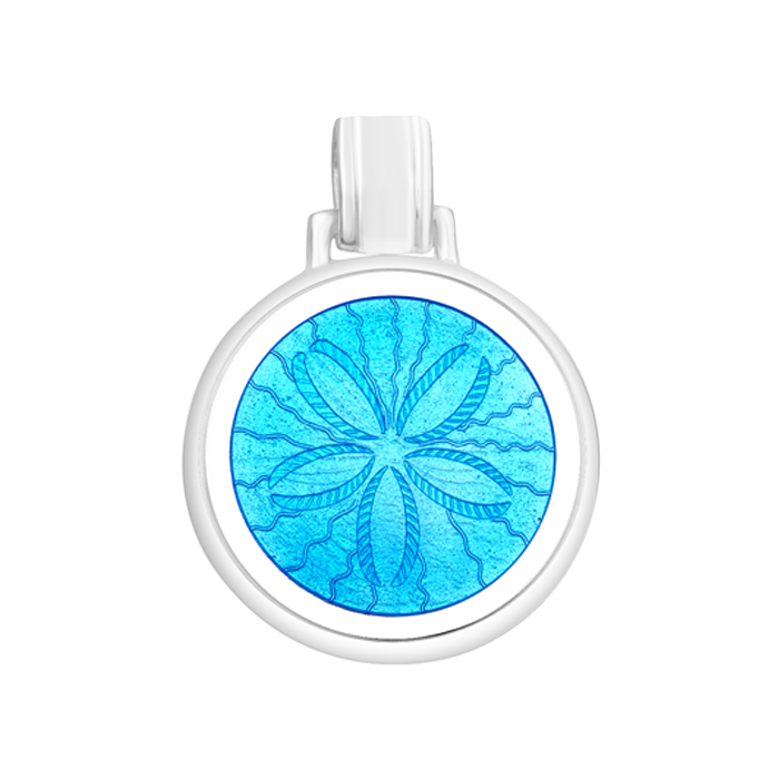 Sand Dollar Silver Pendant