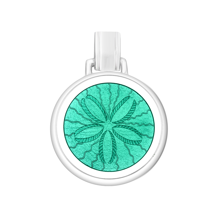 Sand Dollar Silver Pendant