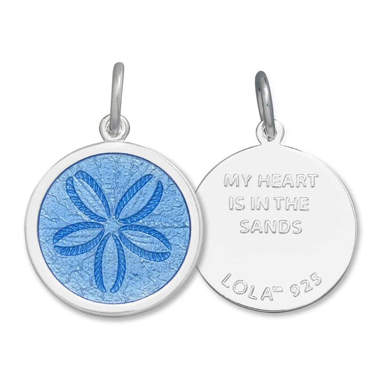Sand Dollar Silver Pendant