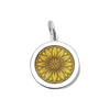 Sunflower Silver Pendant