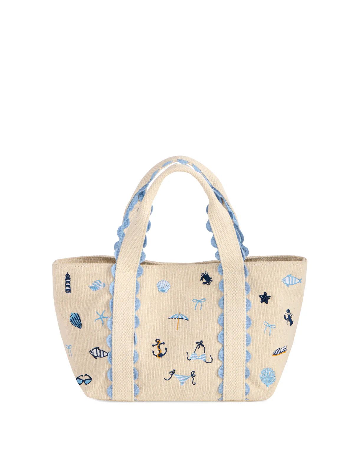 Coastal Icons Mini Tote, Natural