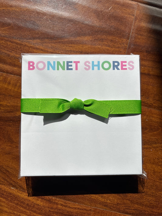 Bonnet Shores Notepad in Multi Color