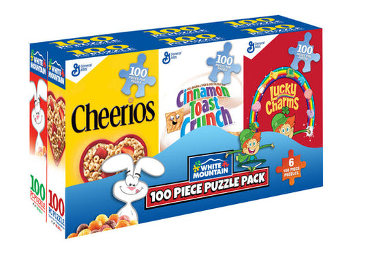 Mini Cereal Boxes 100 Piece Puzzle
