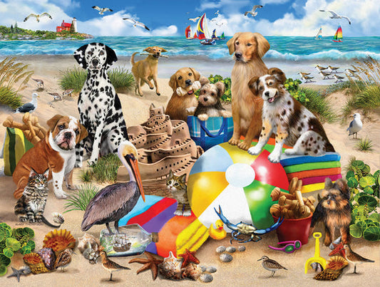 Beach Buddies 500 Piece Puzzle