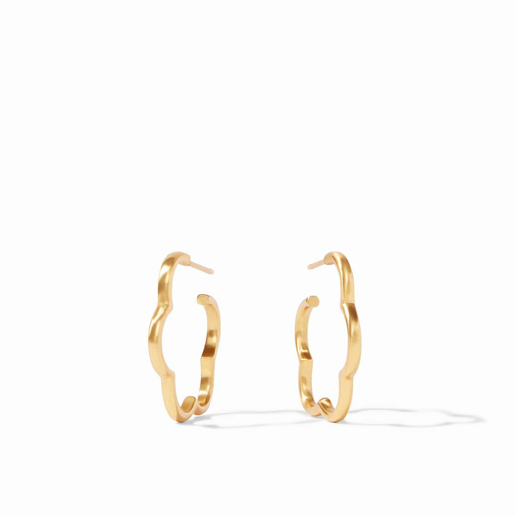 Gardenia Hoop Gold - Small
