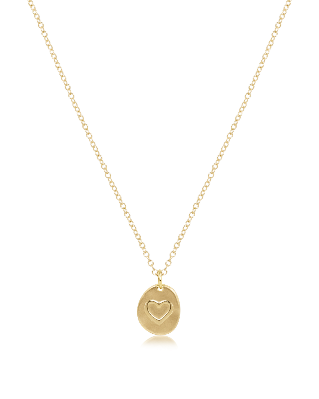 Inspire Love - 16" Necklace Gold