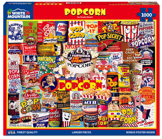 Popcorn 1000 Piece Puzzle