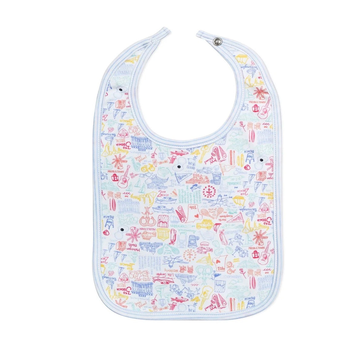 Rhode Island Baby Bib