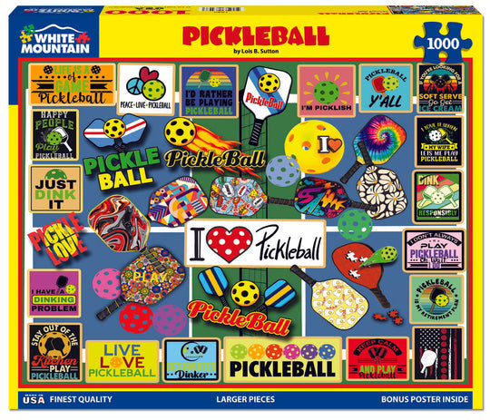 Pickleball 1000 Piece Puzzle