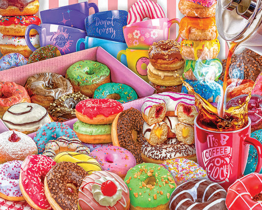 Donuts & Coffee 1000 Piece Puzzle