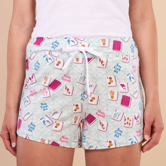 Mahj Squad Women's Pajama Shorts
