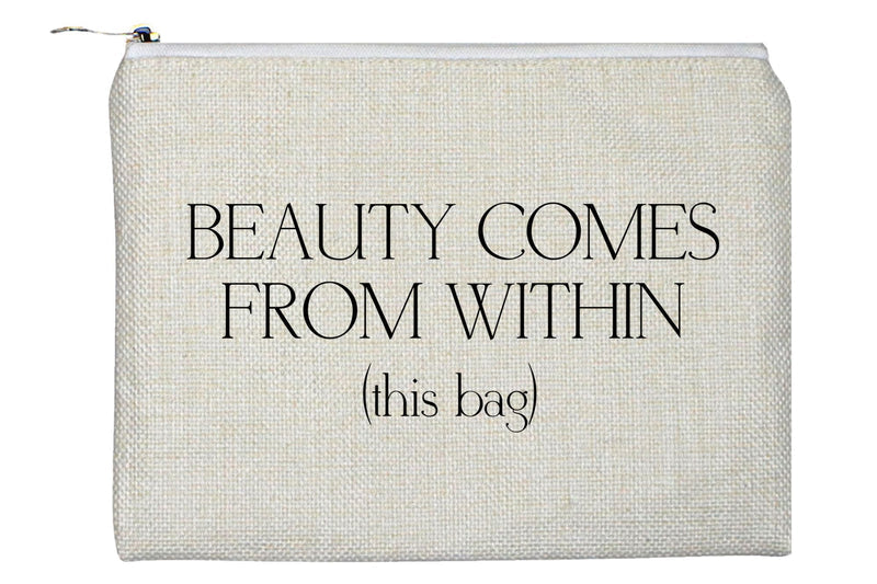 Beauty from Within Cosmetic Bag