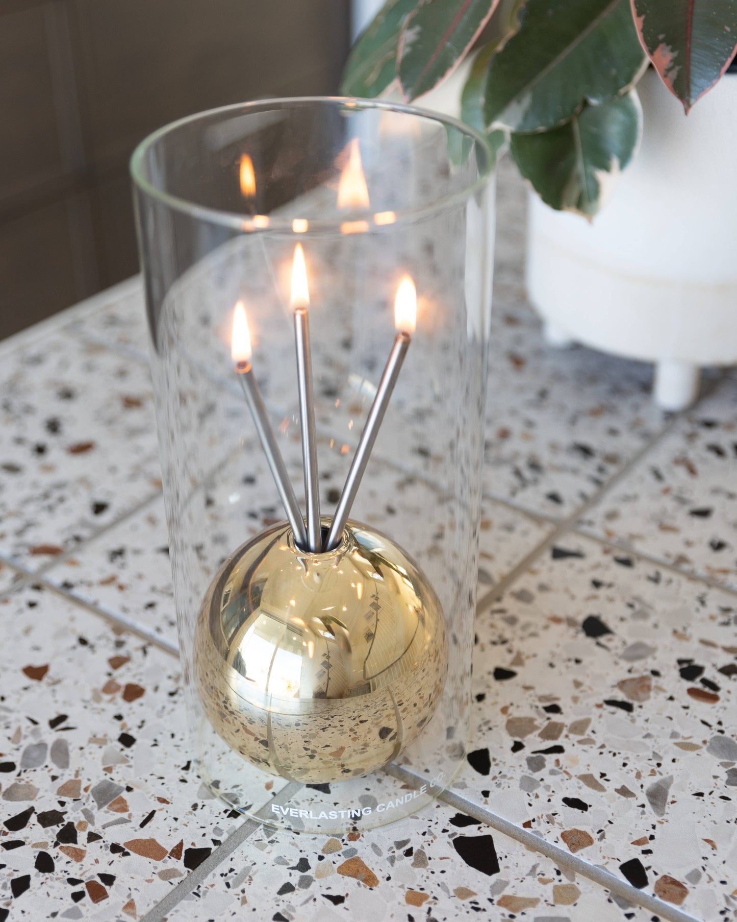 Everlasting Candle  - Hurricane Vase